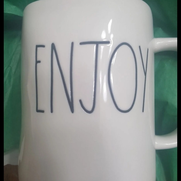 Rae Dunn "ENJOY" mug - Picture 2 of 5